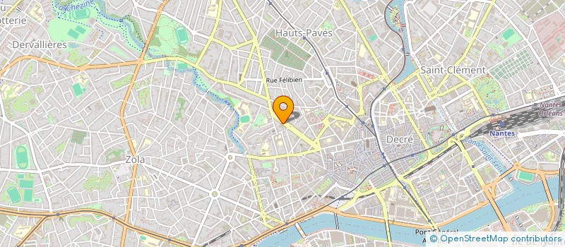 localisation de l'entreprise SCI SAN CHI DID à NANTES