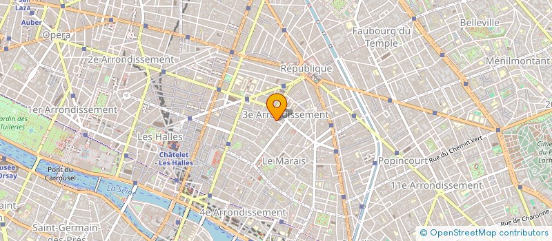 localisation de l'entreprise SCI SAN DOMENICO  PARIS