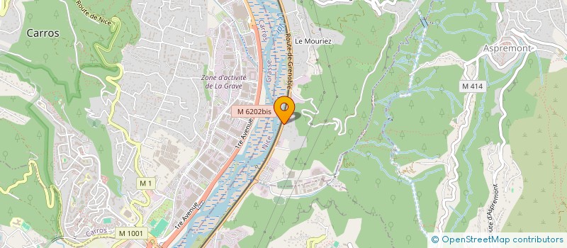 localisation de l'entreprise SCI SAN FABLAU  CASTAGNIERS