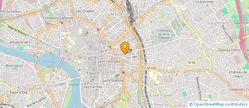 localisation de l'entreprise SCI SAN FELIPE  TOULOUSE