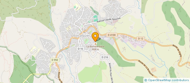 localisation de l'entreprise SCI SAN FRANCISCO à FORCALQUIER