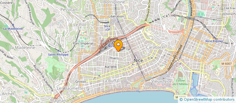 localisation de l'entreprise SCI SAN GAVINO à NICE