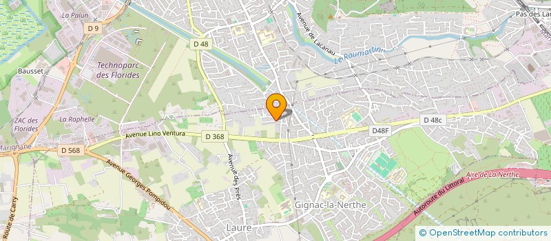 localisation de l'entreprise SCI SAN JENARO à GIGNAC-LA-NERTHE