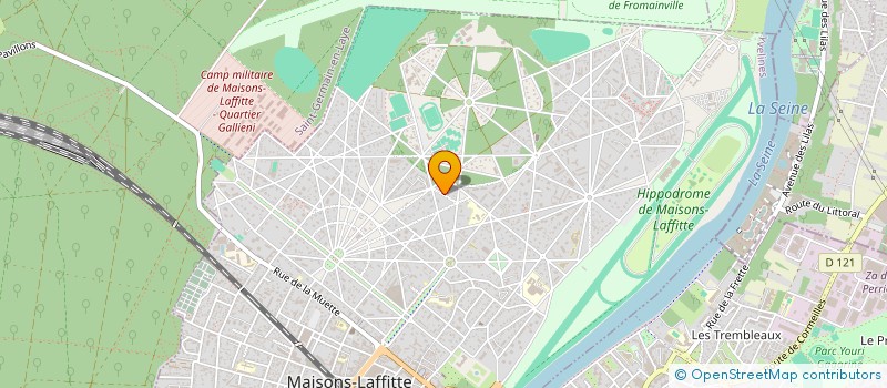 localisation de l'entreprise SCI SAN JOSE  SAINT-GERMAIN-EN-LAYE