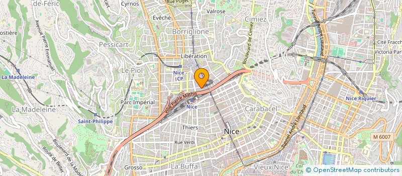 localisation de l'entreprise SCI SAN JOSE  NICE