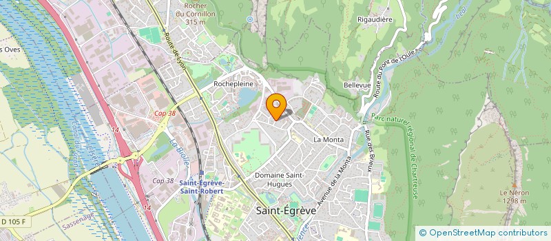 localisation de l'entreprise SCI SAN LAU KO  SAINT-EGREVE