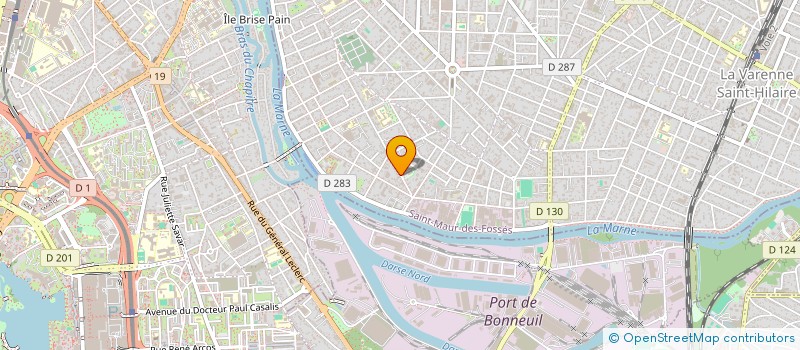 localisation de l'entreprise SCI SAN MALAKOFF à SAINT-MAUR-DES-FOSSES