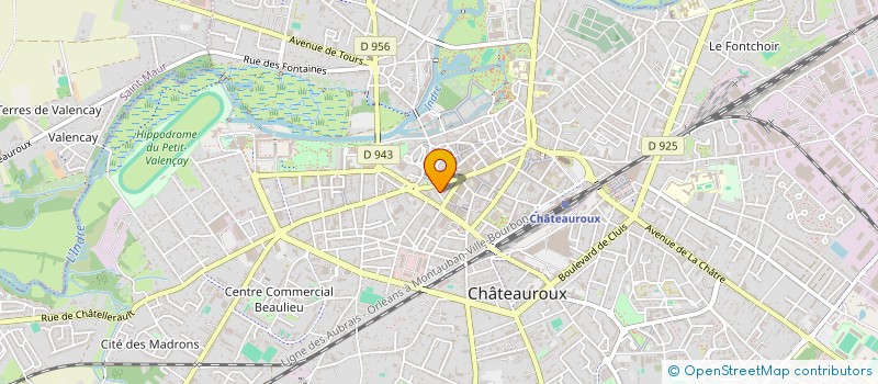 localisation de l'entreprise SCI SAN MARCO à CHATEAUROUX
