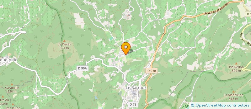 localisation de l'entreprise SCI SAN MAURISE  CAROMB