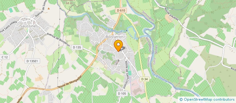localisation de l'entreprise SCI SAN MIGUEL  BOISSERON