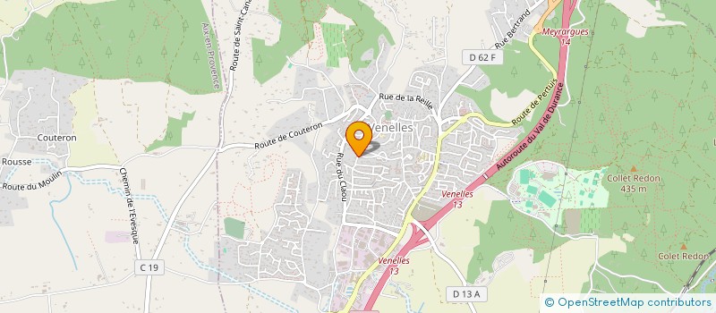 localisation de l'entreprise SCI SAN PEDRO  VENELLES