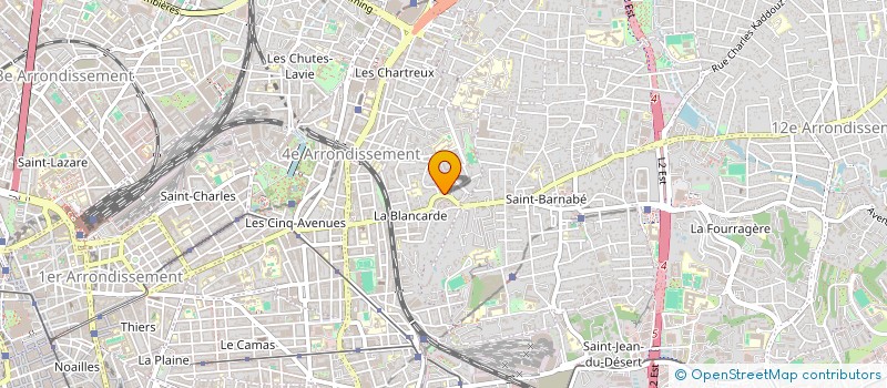 localisation de l'entreprise SCI SAN PETRU à MARSEILLE