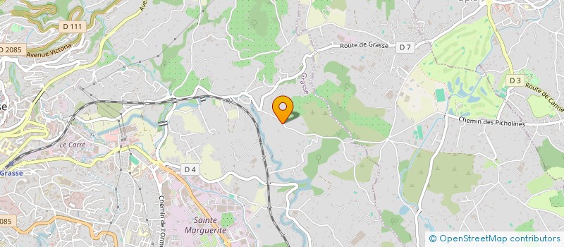 localisation de l'entreprise SCI SAN PEYRE OPIO à GRASSE