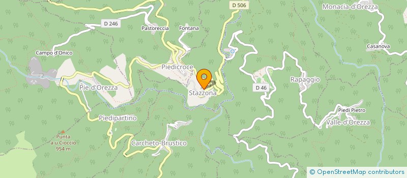 localisation de l'entreprise SCI SAN STEFANU à STAZZONA