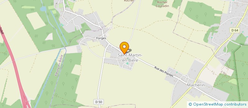 localisation de l'entreprise SCI SAN SUPIERO  SAINT-MARTIN-EN-BIERE