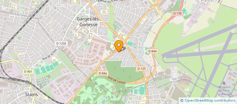 localisation de l'entreprise SCI SANA à GARGES-LES-GONESSE
