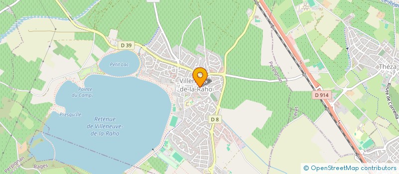 localisation de l'entreprise SCI SANAC  VILLENEUVE-DE-LA-RAHO