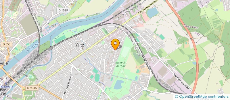 localisation de l'entreprise SCI SANANTO  YUTZ