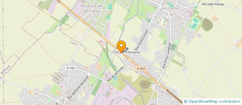 localisation de l'entreprise SCI SANARY  NOYELLES-LES-VERMELLES