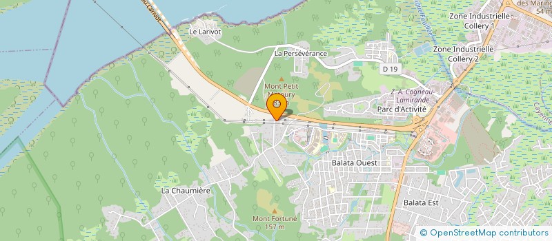 localisation de l'entreprise SCI SANCAR IMMO  MATOURY