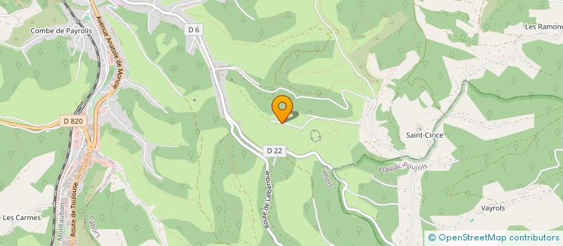 localisation de l'entreprise SCI SANCHEZ  CAHORS