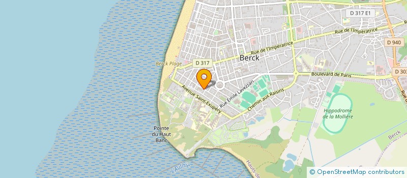 localisation de l'entreprise SCI SANCHEZ  BERCK