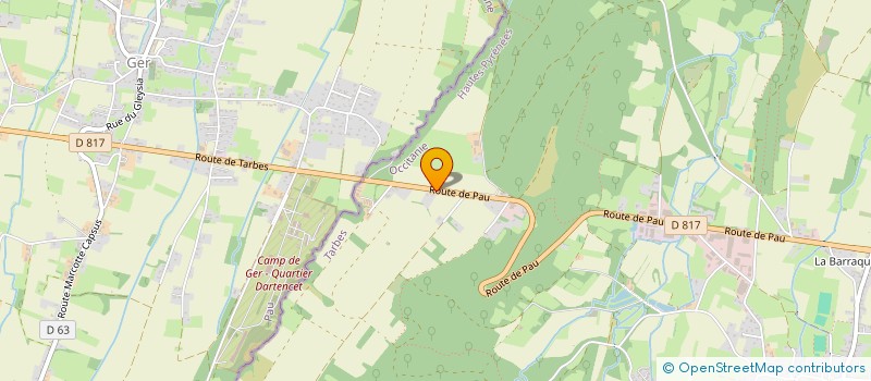 localisation de l'entreprise SCI SANCHEZ CLOLUS  IBOS