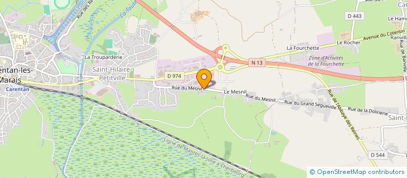 localisation de l'entreprise SCI SANCLA à CAEN