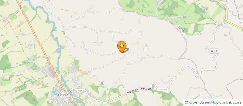 localisation de l'entreprise SCI SANCLE à LE FOSSAT
