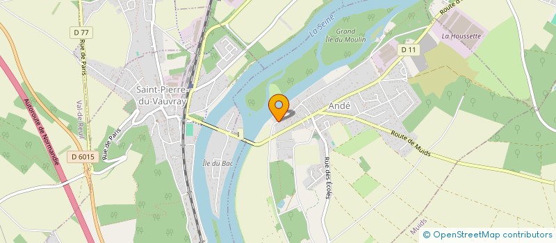 localisation de l'entreprise SCI SAND  ANDE