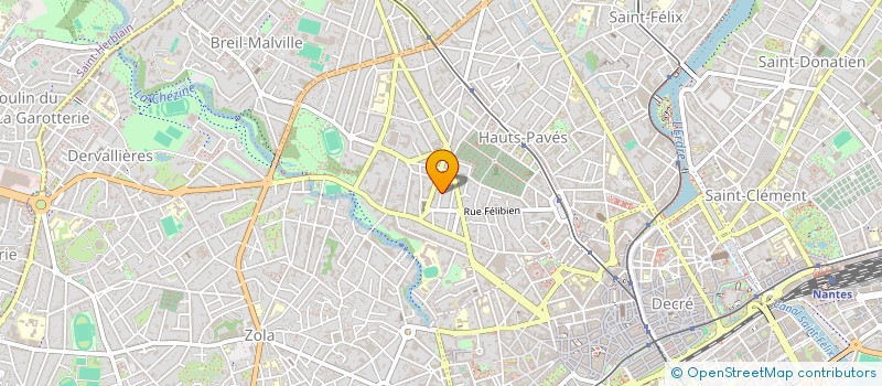 localisation de l'entreprise SCI SANDAV à NANTES
