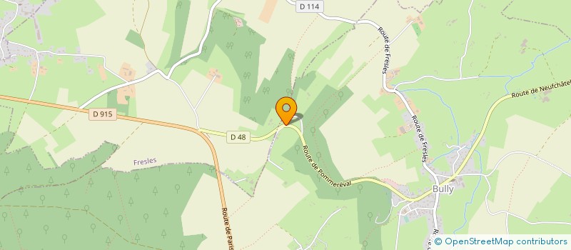 localisation de l'entreprise SCI SANDERIC  FRESLES