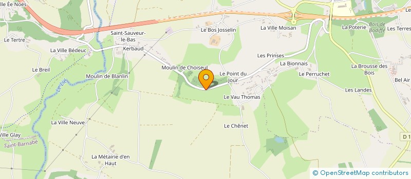 localisation de l'entreprise SCI SANDERLING  PLEMET