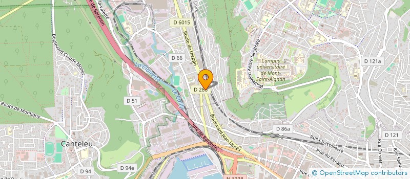 localisation de l'entreprise SCI SANDIMM  FONTAINE-SOUS-PREAUX