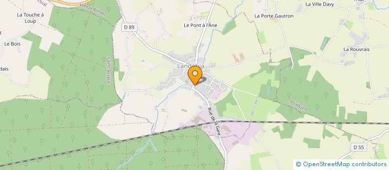 localisation de l'entreprise SCI SANDJAKIAN  LANDEBIA