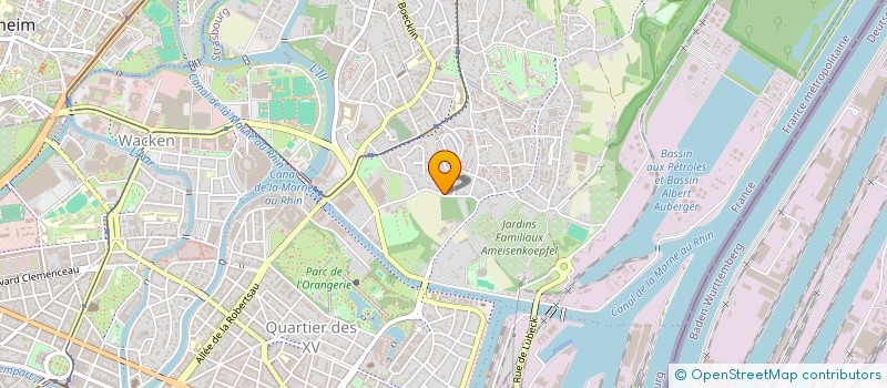 localisation de l'entreprise SCI SANDKISCHT  STRASBOURG