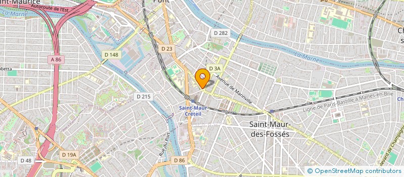 localisation de l'entreprise SCI SANDKISS à SAINT-MAUR-DES-FOSSES