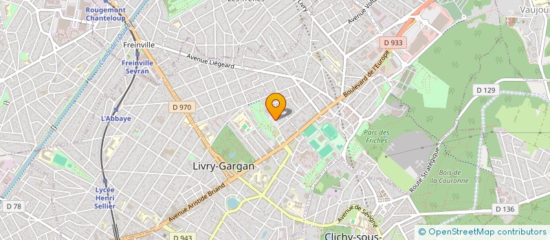 localisation de l'entreprise SCI SANDRA à LIVRY-GARGAN