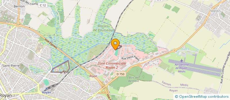 localisation de l'entreprise SCI SANDRA  ROYAN