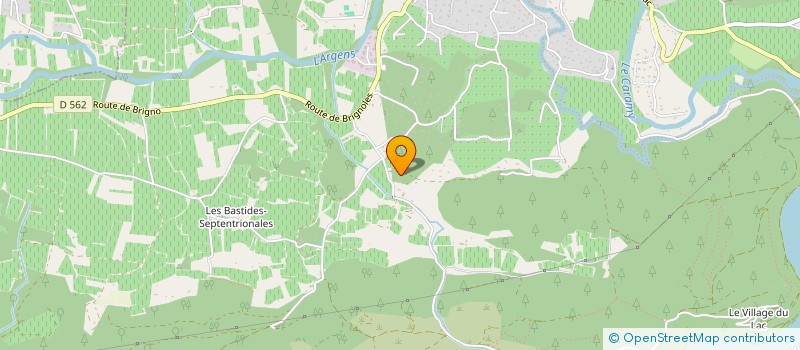 localisation de l'entreprise SCI SANDRA  CARCES