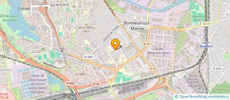 localisation de l'entreprise SCI SANDRA à BONNEUIL-SUR-MARNE