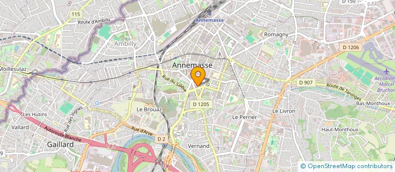 localisation de l'entreprise SCI SANDRIC à ANNEMASSE