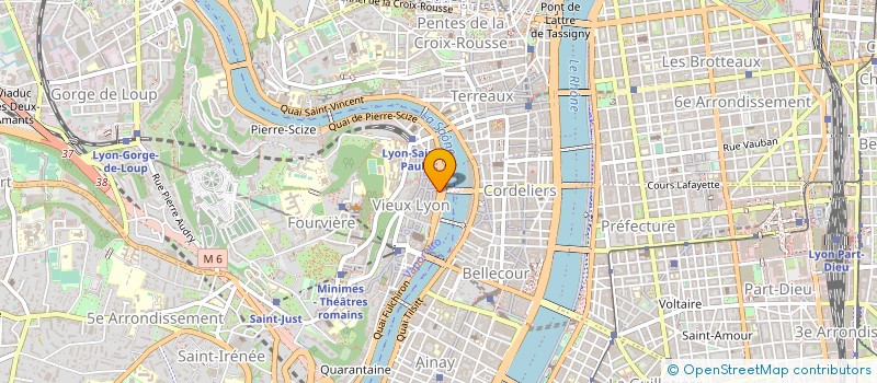 localisation de l'entreprise SCI SANDRINE 1  LYON