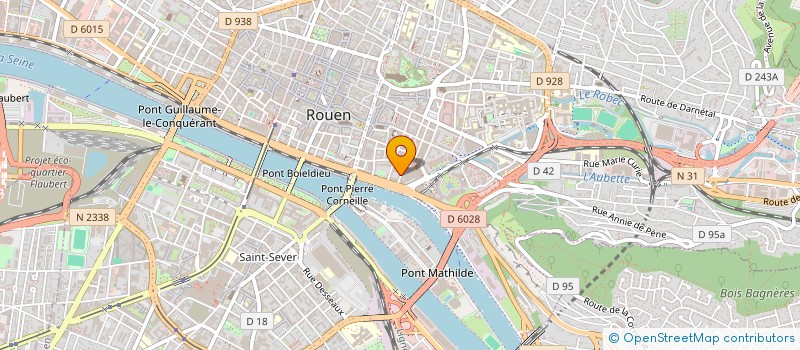 localisation de l'entreprise SCI SANDRINE  ROUEN