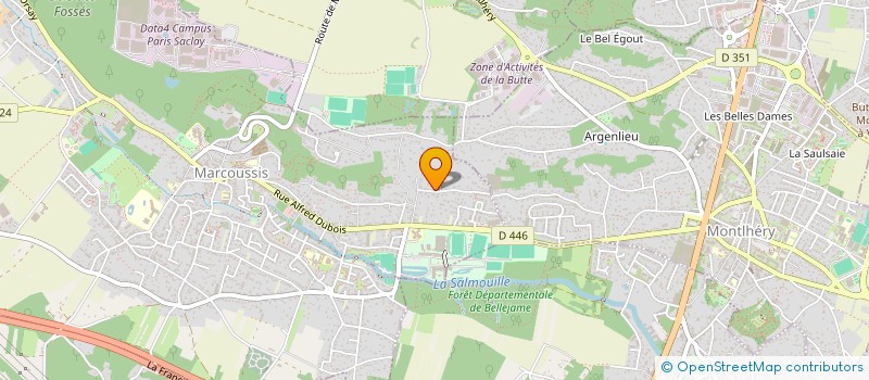 localisation de l'entreprise SCI SANDRO  MARCOUSSIS