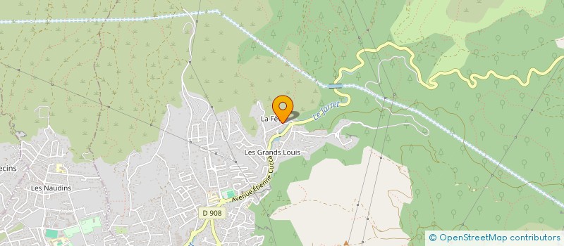 localisation de l'entreprise SCI SANDRO  ALLAUCH