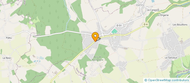 localisation de l'entreprise SCI SANDYCLAIR  LANTIC