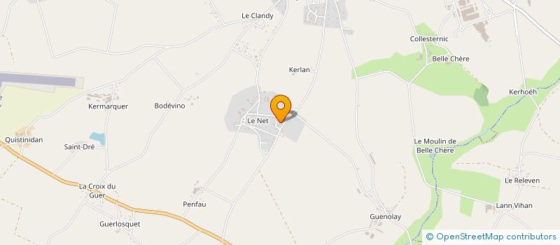 localisation de l'entreprise SCI SANERI  NOYAL-PONTIVY