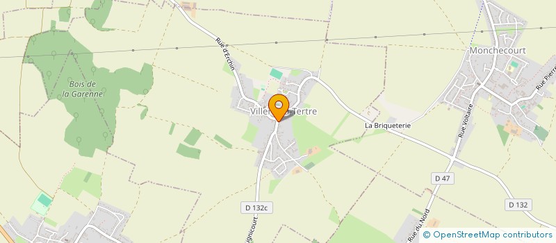 localisation de l'entreprise SCI SANFRACA  VILLERS-AU-TERTRE