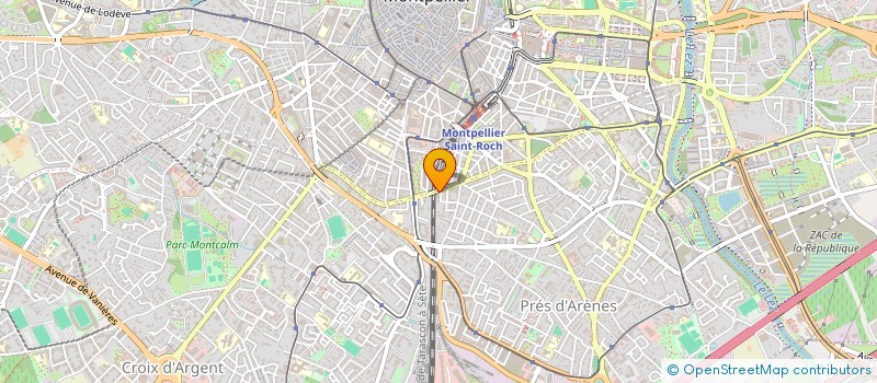 localisation de l'entreprise SCI SANFRAMAX à MONTPELLIER